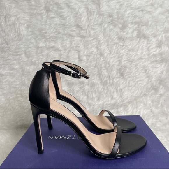 NEW STUART WEITZMAN NUDISTSONG STRAP
SANDAL IN BLACK SIDE 9 - Picture 5 of 15